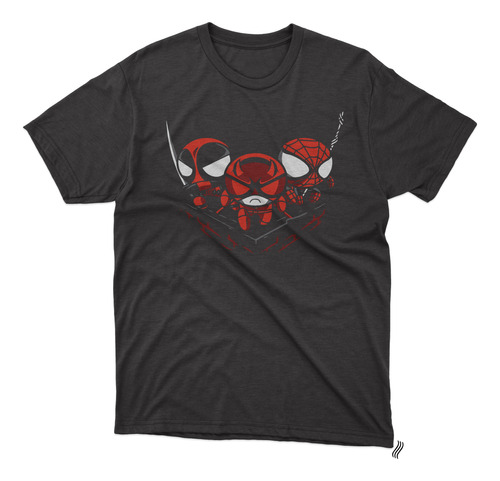 Playera Daredevil, Spiderman, Deadpool