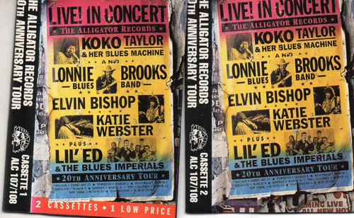 2 Cass. The Alligator Records 20th Anniversary Tour Estándar