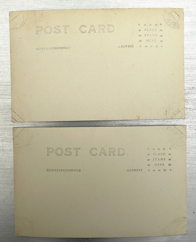 2 Postales Antiguas, Malacate, La Presa, Tuxpango, Orizaba (Usado)