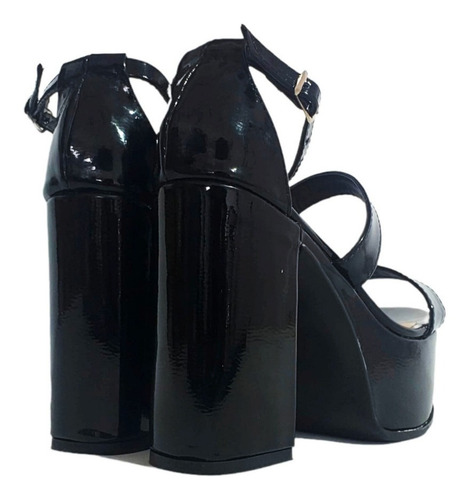 Sandalias Dana Charol Negro