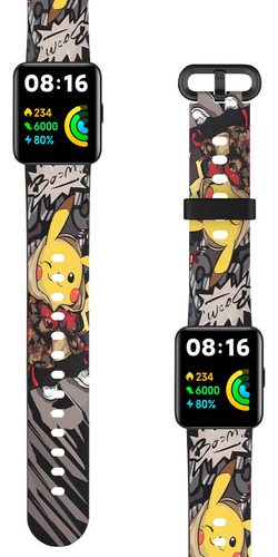 Correa Compatible Para Redmi Watch 2 Lite Pikachu Pokemon