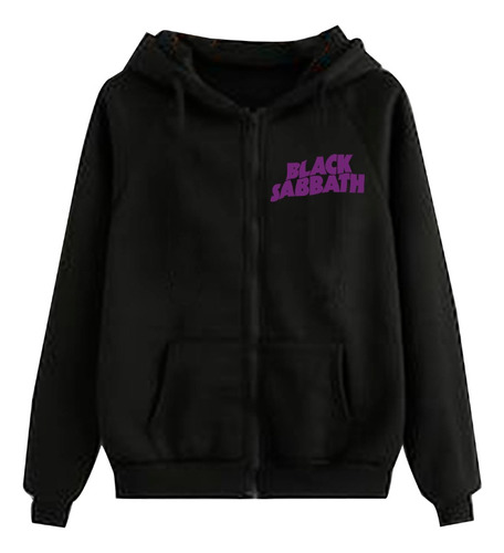 Campera Black Sabbath 2  Algodon Frisado Unisex