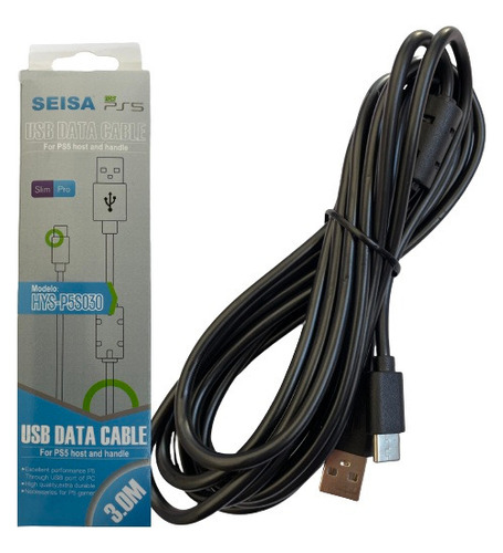 Cable De Carga Para Controles De Ps5 3 Metros