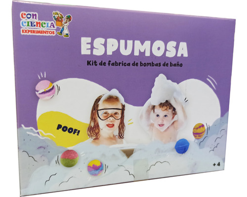 Combo X5 Mini Juego Espumosa Bomba Baño Ciencia Por Mayor