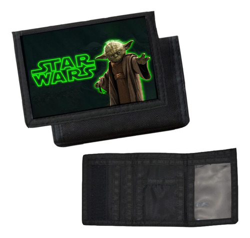 Billetera De Nylon Star Wars Yoda - Printek