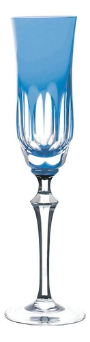 Taça Para Champanhe Strauss 237 Intermezzo Overlay Azul Clar Cor Azul-claro