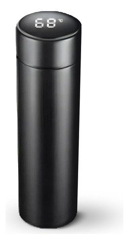 Garrafa Térmica Inteligente Aço Inox com mostrador de Temperatura Personalizada