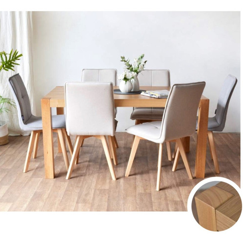 Mesa De Comedor Evie 200x90m + Cuotas