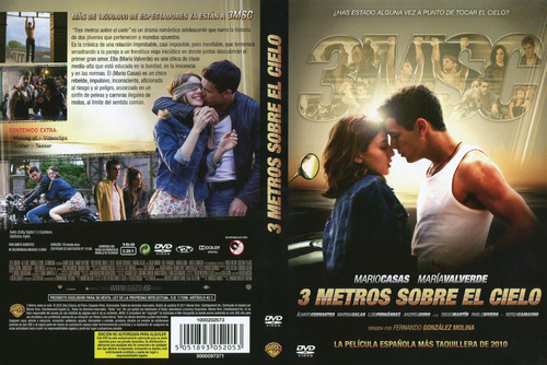 Tres Metros Sobre El Cielo -  Fernando González Molina - Dvd