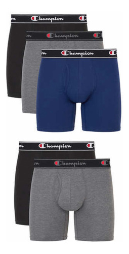 Champion 5 Pack Boxer Briefs P/hombre Mod. Tagless