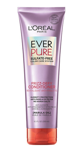 Loreal Acondicionador Antifrizz Ever Pure 250 Ml