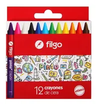 Comprar Crayon Crayones Ceritas Ceras Filgo Pinto X 12 Colores