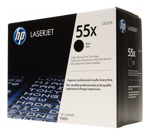 Doble Recarga Toner Hp 55x Ce255x Impresora Hp Laserjet 3015