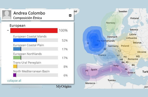 Imagen 3 de 8 de Prueba Analisis Adn Family Tree Dna Simil 23andme Myheritage