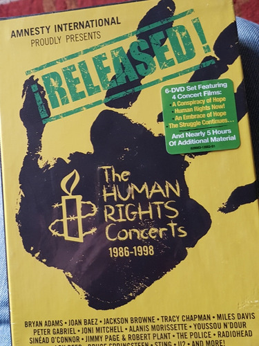Musica Amnesty International Concierto 1986-1998 Dvd