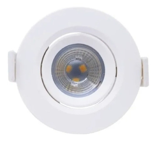 Imagem 3 de 4 de Spot Led 3w Avant Direcionável Redondo Branco Quente