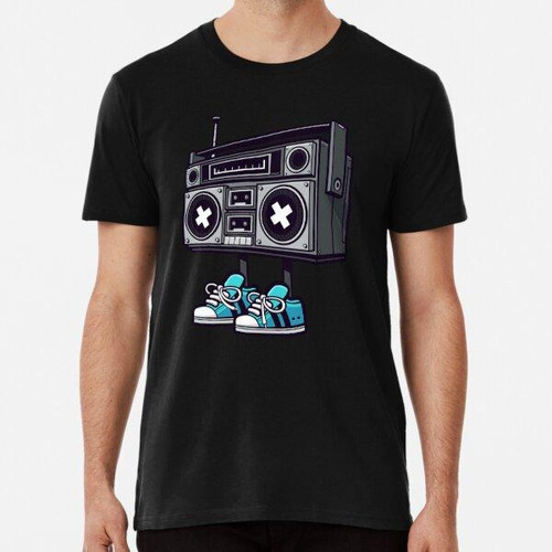 Remera Boom Box! Algodon Premium