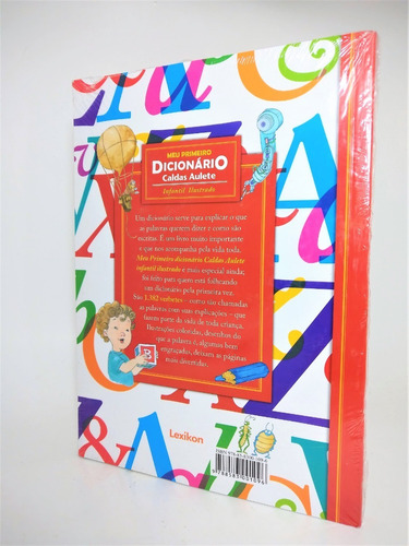Livro Primeiro Dicionário Caldas Aulete Infantil Ilustrado