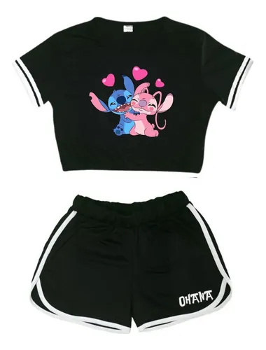Conjunto infantil hotsell com cropped
