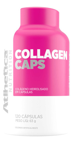 Collagen Caps - 120 Capsulas Sabor Sem sabor