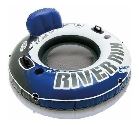 Colchoneta Para Agua Intex River Run I 137 Cm Diametro
