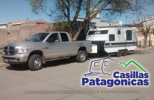 Imagen 7 de 7 de Casa Rodante Casilla Patagónica Doble Eje Para La Cordillera