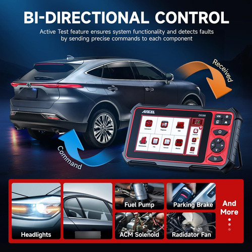 Escáner Bluetooth Obd2 Bidireccional Para Diagnóstico De Veh