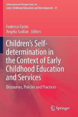 Libro Children's Self-determination In The Context Of Ear...
