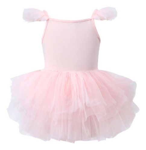 Vestido De Ballet Con Tutú Para Niñas
