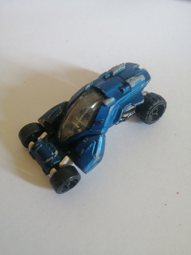 Hot Wheels Max Steel Turbo Racer  2013 Hw City Blue Diecast 