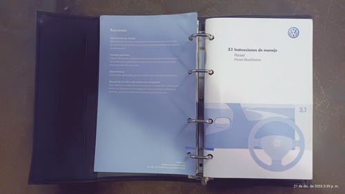 Manual De Manejo/propietario Vw Passat 2008 V6 (Usado)