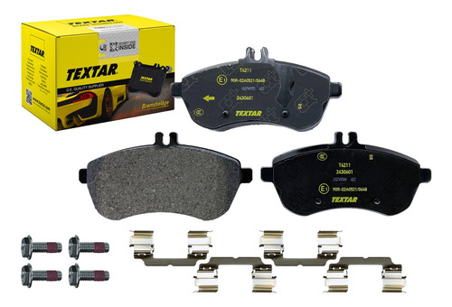 Balatas Delanteras Textar Mercedes-benz C230 2010 2011 2012