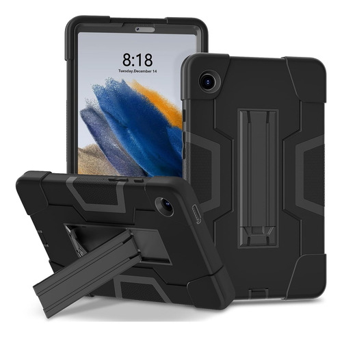 Funda Para Galaxy Tab A9 8.7 X110 Uso Rudo Con Base Negro