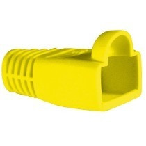 Amp 569875-6 Snagless Boot Yellow -bota Rj45 Amarilla 50 Pz
