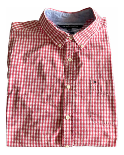 Camisa Tommy Hilfiger Hombre Manga Larga Talla Xl Cth176