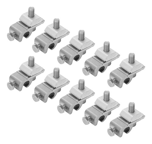 Terminales De Conexion A Tierra Para Panel Solar, 10 Piezas 