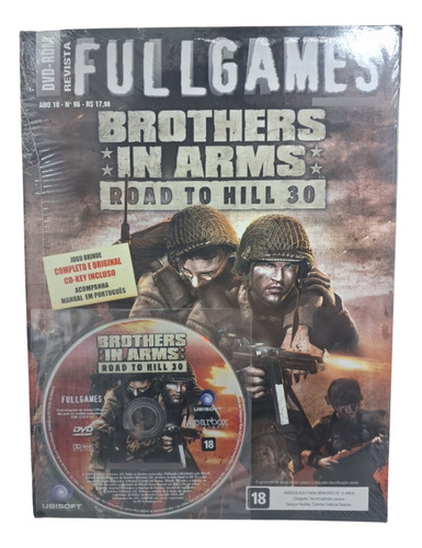 Brothers In Arms Road To Hill 30 Pc Lacrado Físico Fullgames
