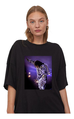 Remera Unisex Mona Jimenez Violeta Personalizada Algodón