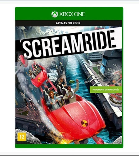 Jogo Screamride Xbox One Mídia Física Novo