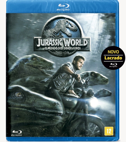 Blu-ray Jurassic World O Mundo Dos Dinossauros Novo Lacrado