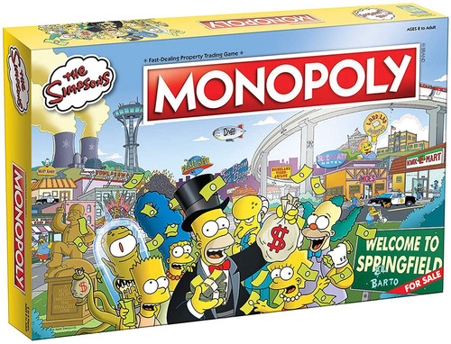 Monopoly Gaming Los Simpson Version 2021 Familiar Hasbro