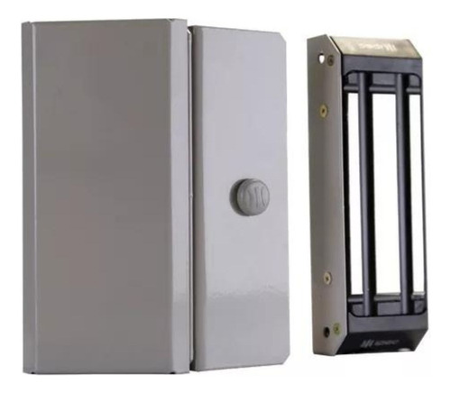 Kit Fechadura M150 Eletroímã Com Controle E Botoeira Ipec