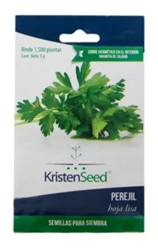 Imagen 1 de 1 de Perejil Italian Dark (plano) Semilla En Sobre (kit 2 Pzas)