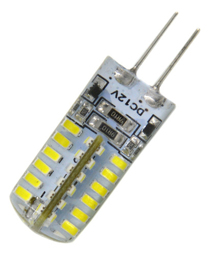 10 Bombillas G4 Dc 12 V 3,5 W 170 Lm 6000-6500 K Smd 3014 48