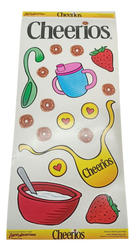 Calcomanias / Stickers Cereal Cheerios 18 Piezas