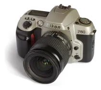 Comprar Nikon F60 A Rollo Con Lente 35-80 + Manuales+estuche + Pilas