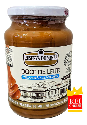 Doce De Leite Diet 630g Reserva De Minas  1 Unidade 
