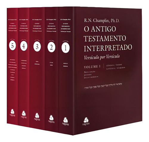 Antigo Testamento Interpretado: 5 Volumes: Versículo Por Ve