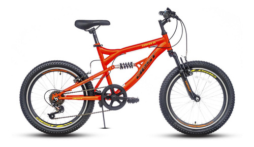 Bicicleta Niño Aro 16 Double Suspension 6v Best Corvus