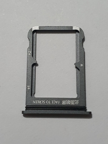 Porta Dual Sim Compatible Xiaomi Mi 9 Gris/plata